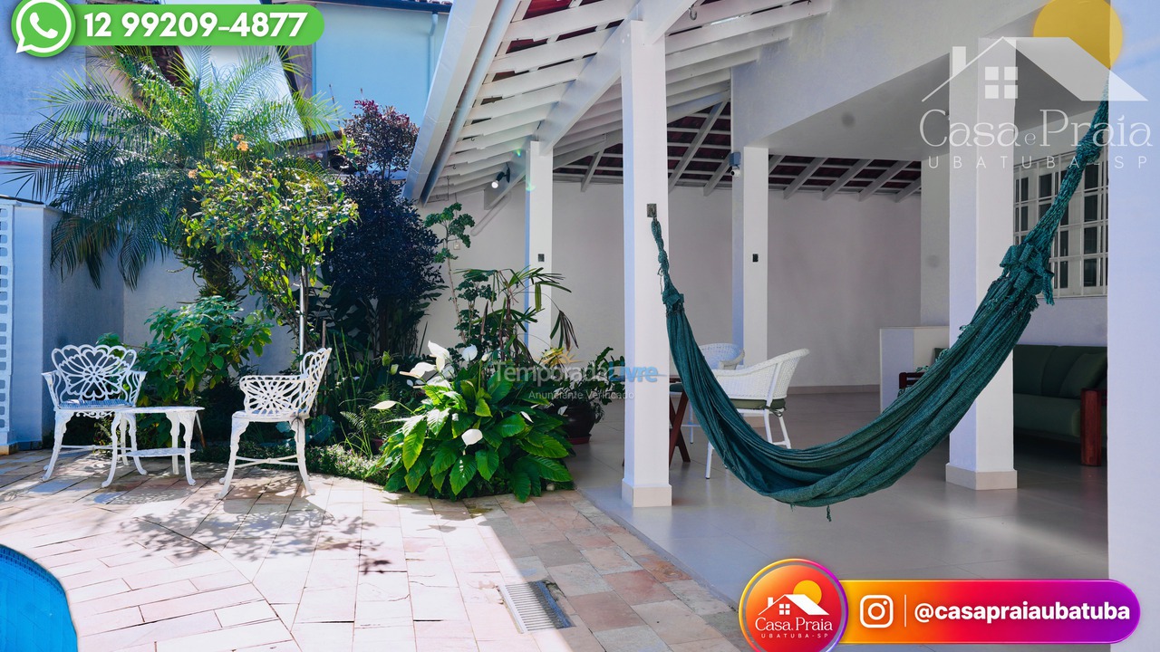 House for vacation rental in Ubatuba (Praia Grande)