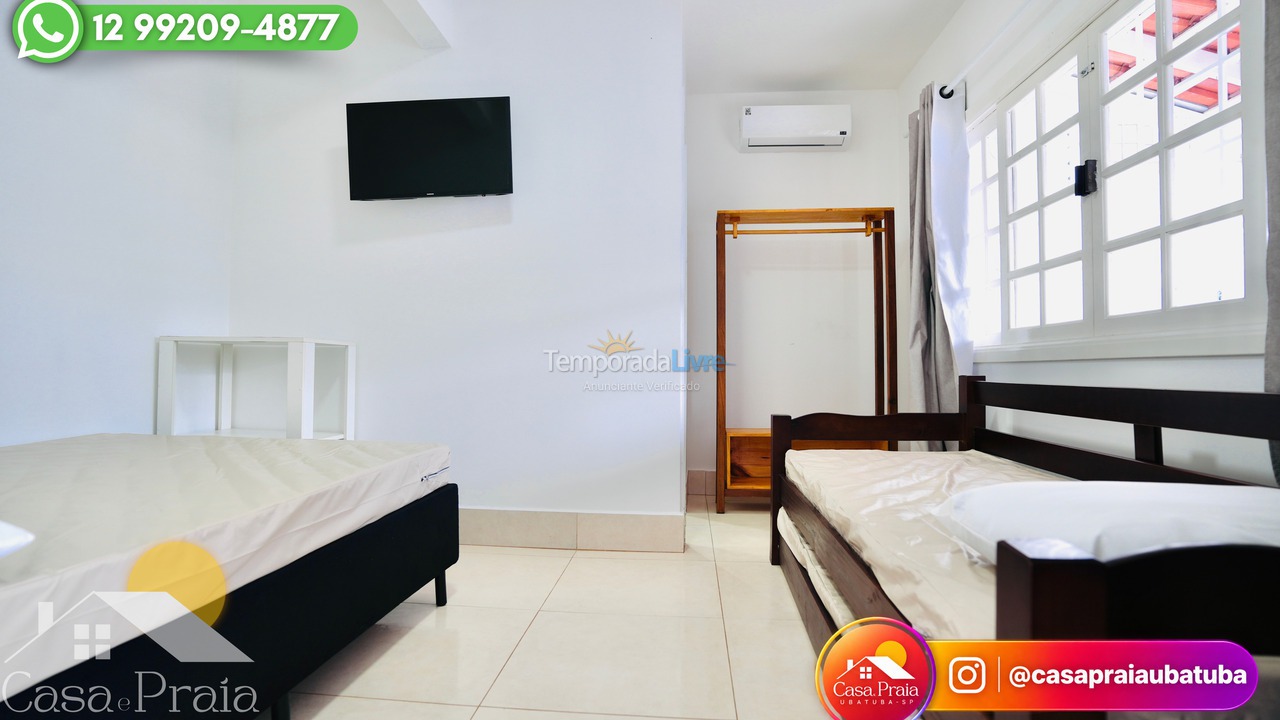 House for vacation rental in Ubatuba (Praia Grande)
