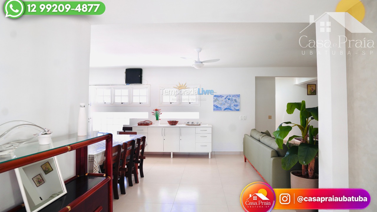 House for vacation rental in Ubatuba (Praia Grande)
