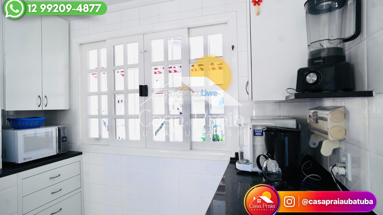 House for vacation rental in Ubatuba (Praia Grande)