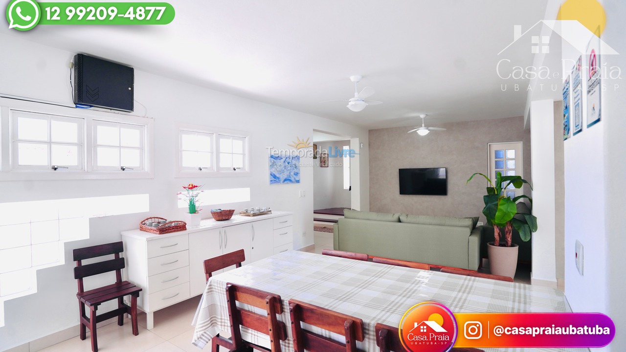 House for vacation rental in Ubatuba (Praia Grande)