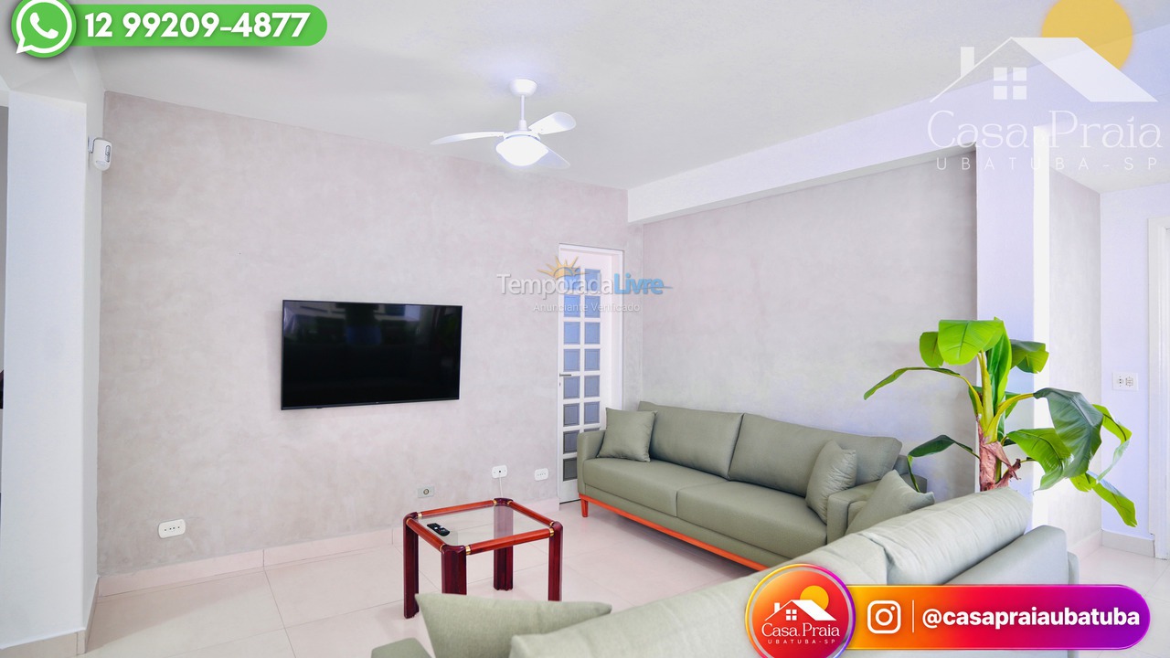 House for vacation rental in Ubatuba (Praia Grande)