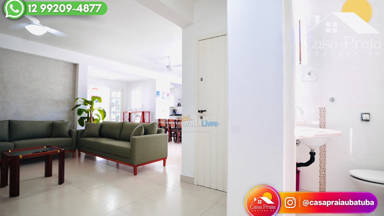 House for vacation rental in Ubatuba (Praia Grande)