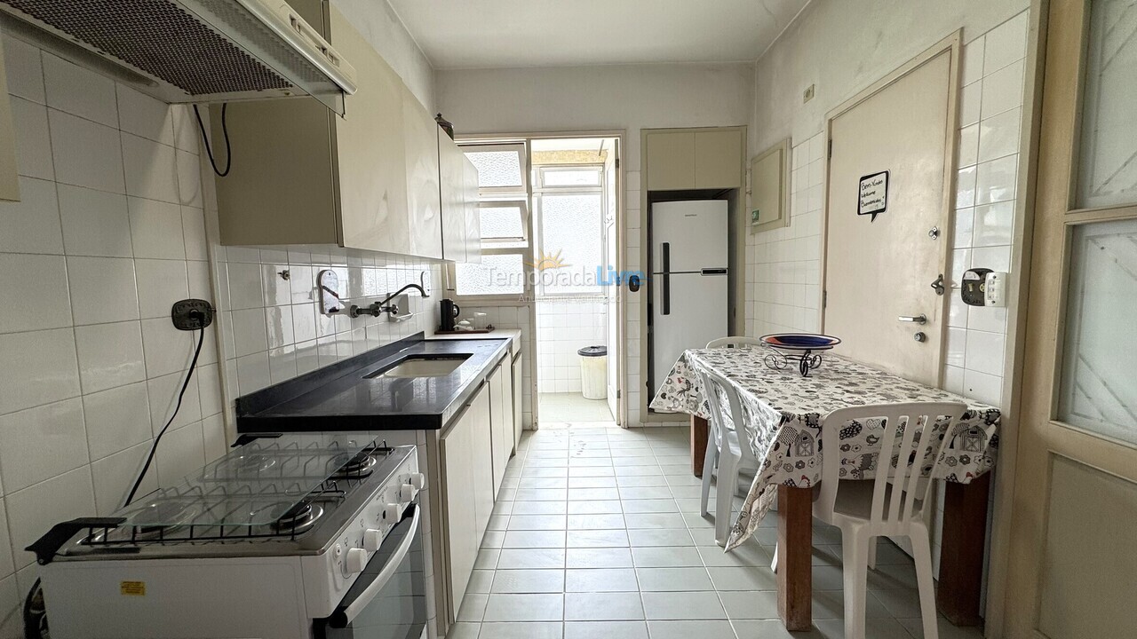 Apartment for vacation rental in Guarujá (Pitangueiras)