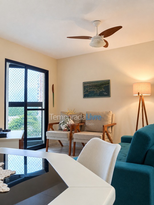 Apartamento para aluguel de temporada em Guarujá (Praia do Tombo)