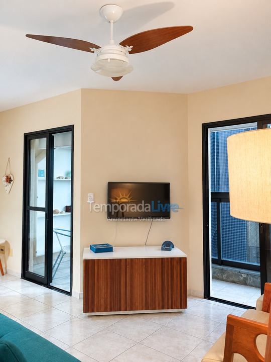 Apartamento para aluguel de temporada em Guarujá (Praia do Tombo)
