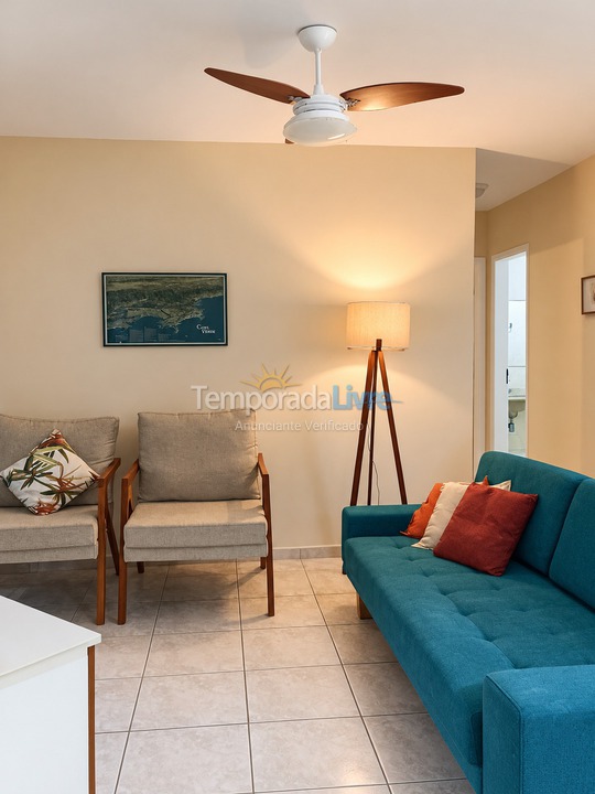 Apartamento para aluguel de temporada em Guarujá (Praia do Tombo)
