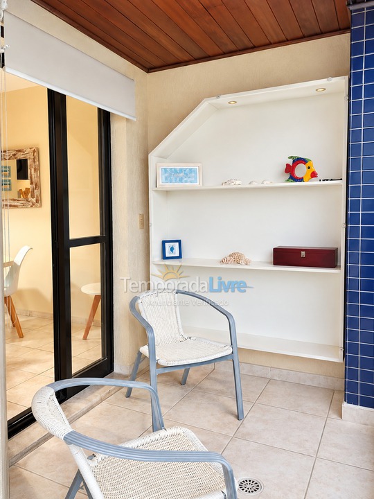 Apartamento para aluguel de temporada em Guarujá (Praia do Tombo)