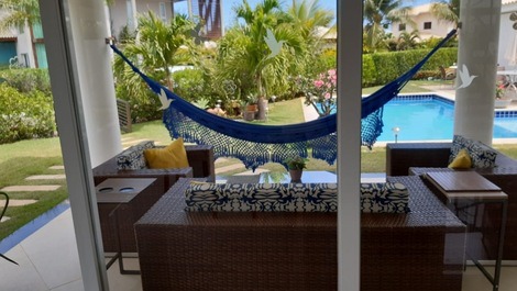 Casa de praia de luxo guarajuba paraiso dos lagos