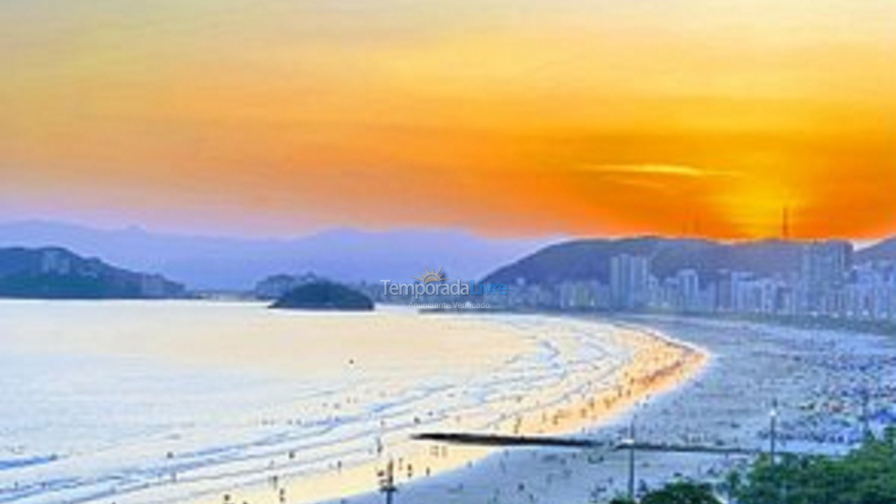 Apartamento para aluguel de temporada em Santos (Aparecida)