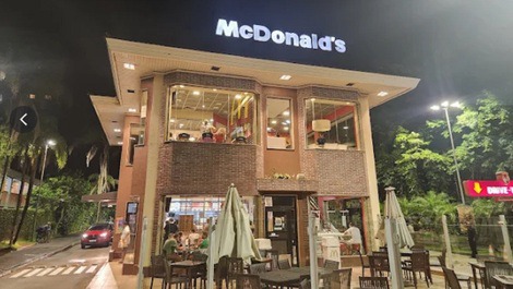 Mcdonald´s praia - proximidades