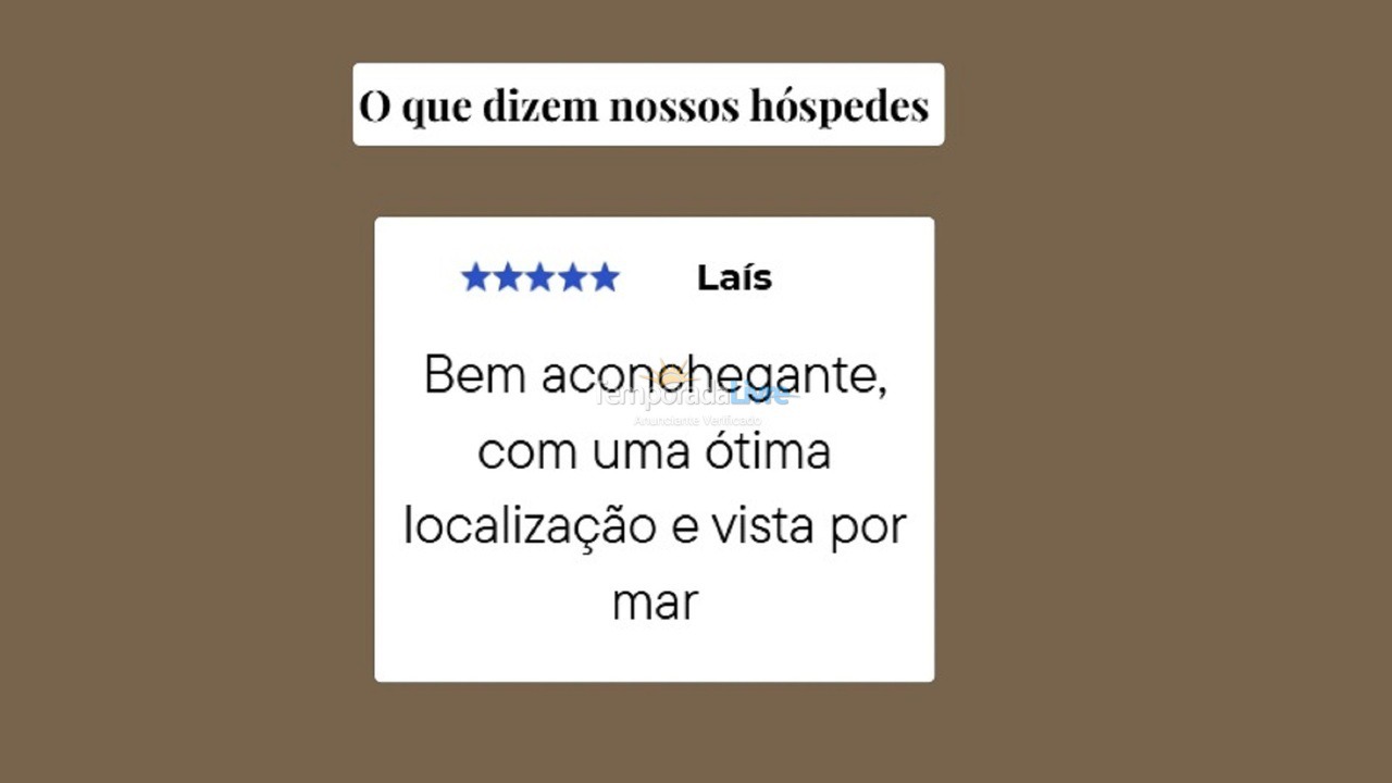 Apartamento para aluguel de temporada em Santos (Aparecida)