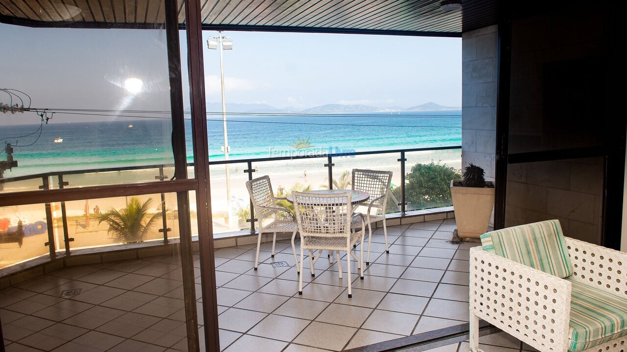 Apartment for vacation rental in Cabo Frio (Praia do Forte)