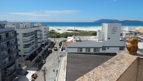 Triplex penthouse with ocean view.