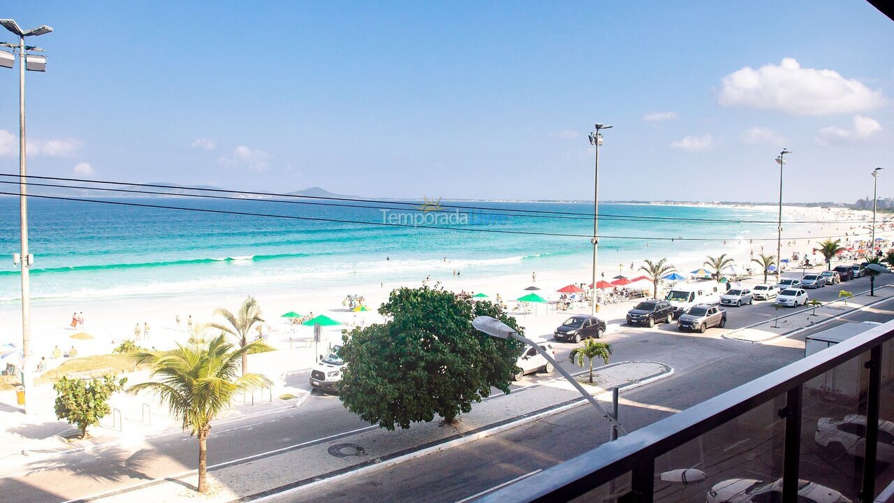 Apartment for vacation rental in Cabo Frio (Praia do Forte)