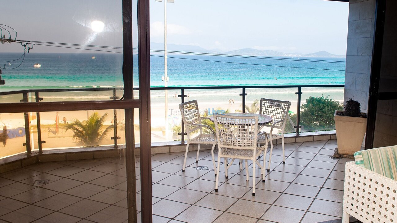 Apartment for vacation rental in Cabo Frio (Praia do Forte)