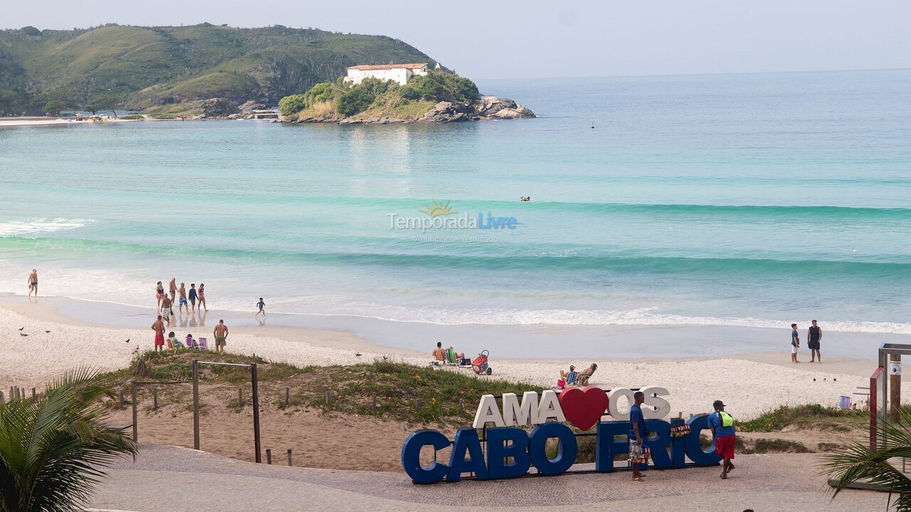 Apartment for vacation rental in Cabo Frio (Praia do Forte)