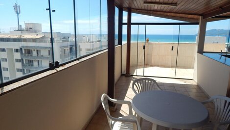Triplex penthouse with ocean view.