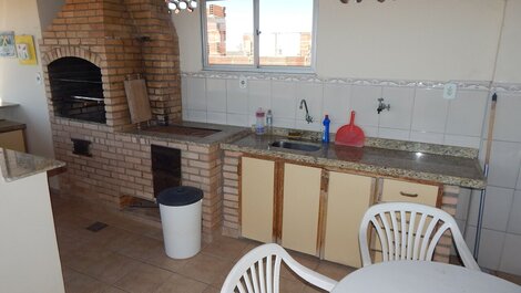 Triplex penthouse with ocean view.