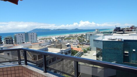 Triplex penthouse with cinematic views overlooking the street market and with...
