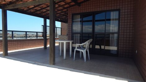 Triplex penthouse with cinematic views overlooking the street market and with...