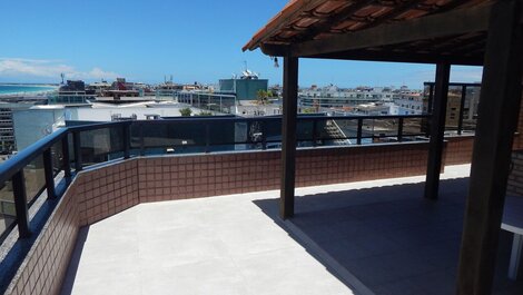 Triplex penthouse with cinematic views overlooking the street market and with...