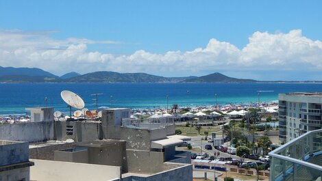Triplex penthouse with cinematic views overlooking the street market and with...