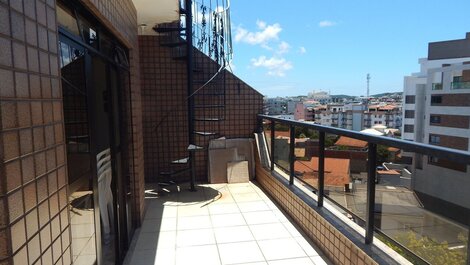 Triplex penthouse with cinematic views overlooking the street market and with...