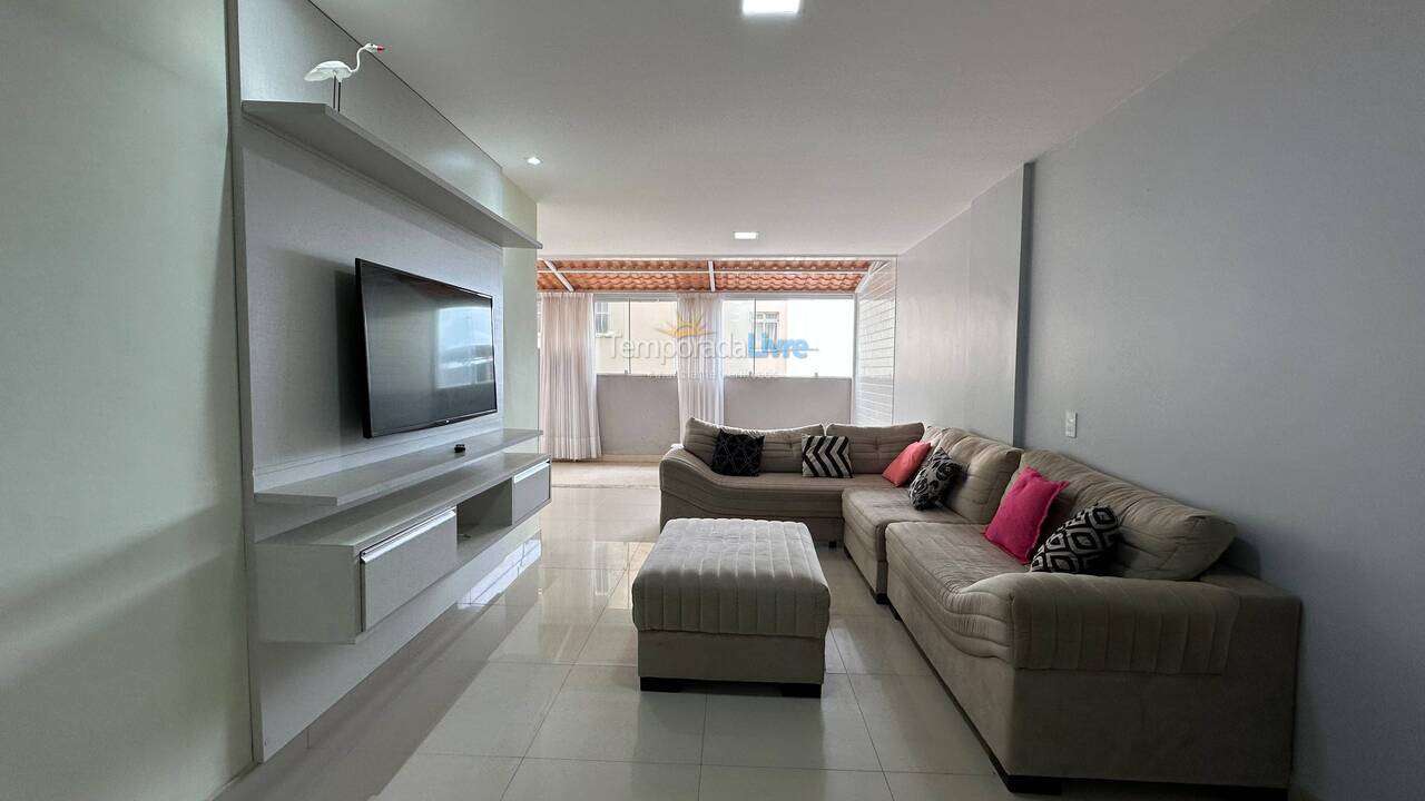 Apartment for vacation rental in Guarapari (Praia do Morro)