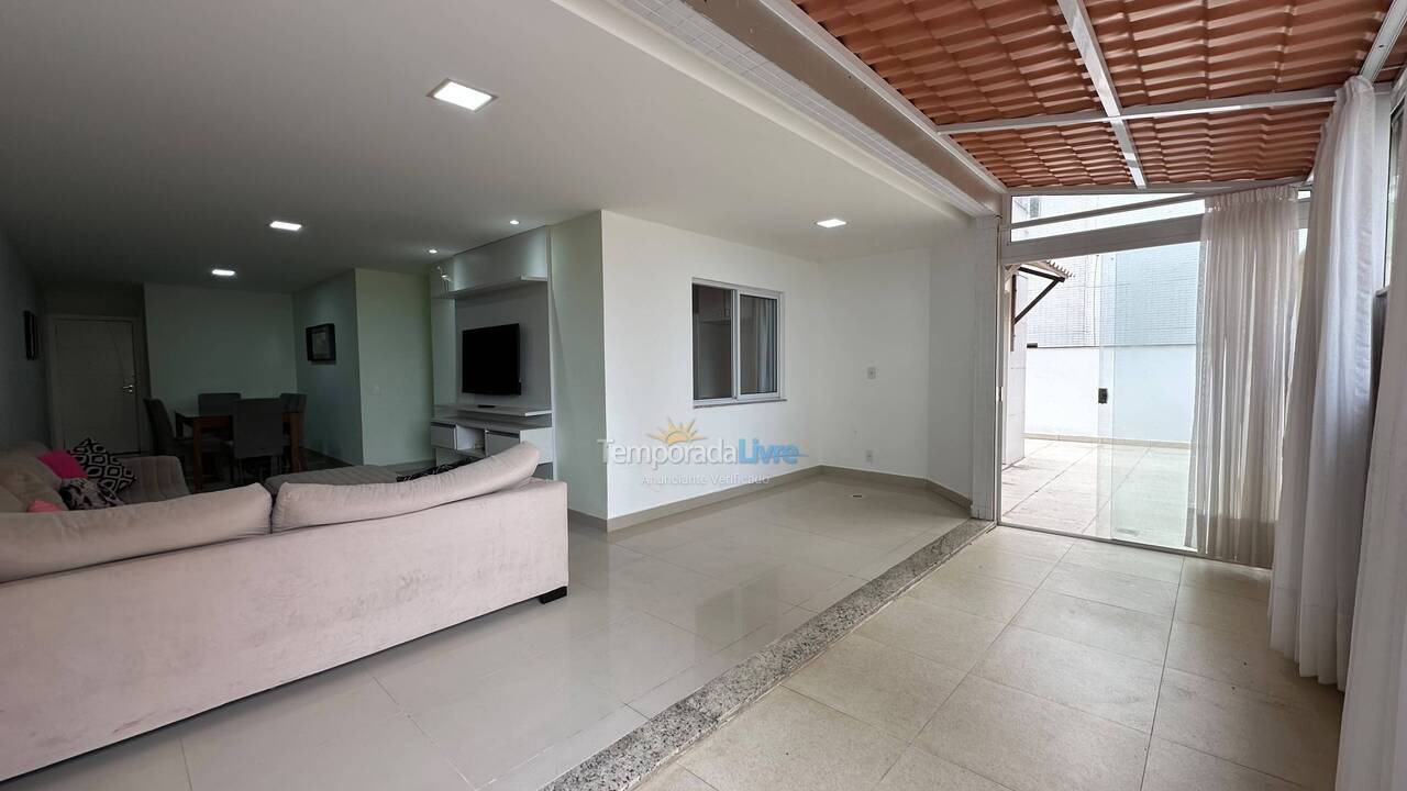 Apartment for vacation rental in Guarapari (Praia do Morro)