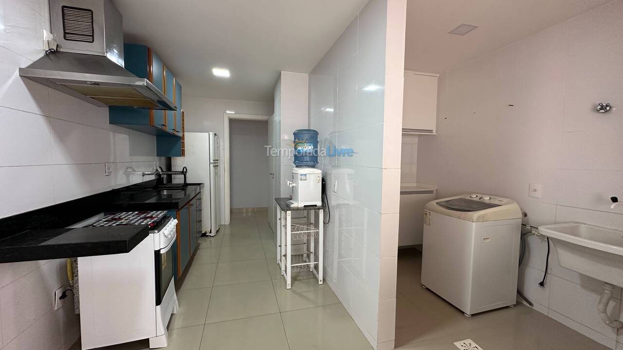 Apartment for vacation rental in Guarapari (Praia do Morro)