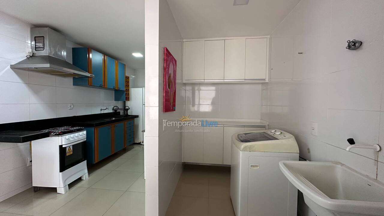 Apartment for vacation rental in Guarapari (Praia do Morro)
