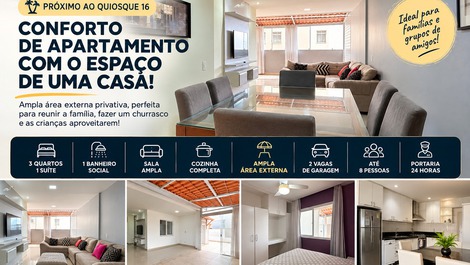 Apartment for rent in Guarapari - Praia do Morro