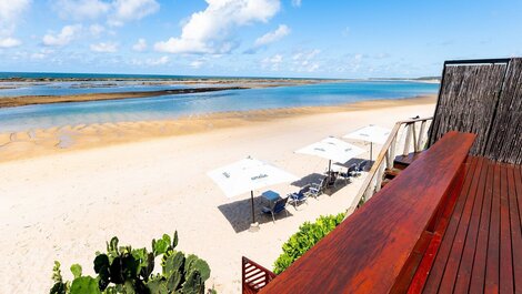 Villa Frida, Beachfront in Barra de São Miguel