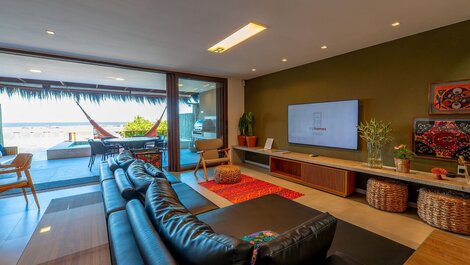Villa Guadalupe, Beachfront in Barra de São Miguel