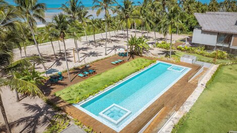 Villa Sunrise frente a la playa en Milagres