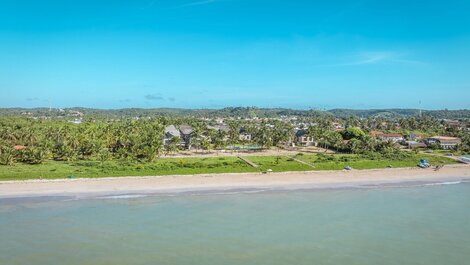 Villa Sunrise frente a la playa en Milagres