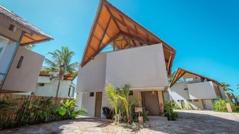Villa Sunrise frente a la playa en Milagres