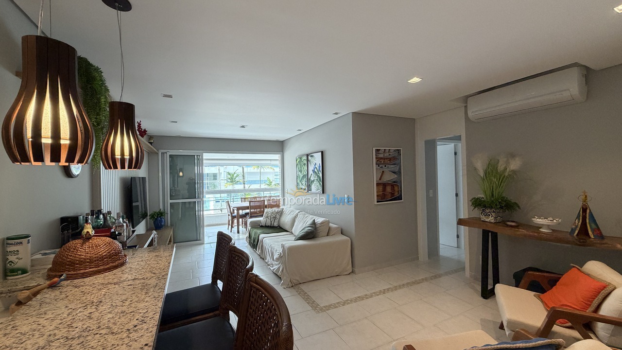 Apartment for vacation rental in Bertioga (Riviera de São Lourenço)