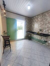 House with access to and views of the sea in a gated community.