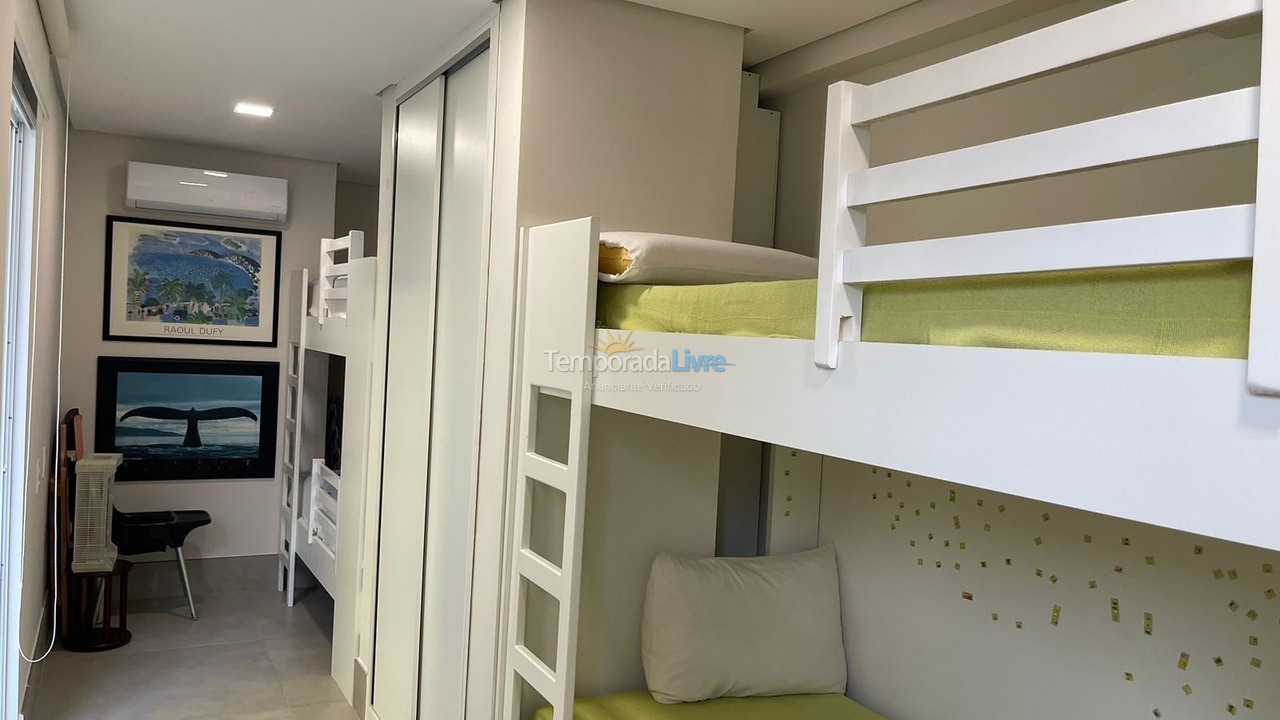 Apartamento para aluguel de temporada em Bertioga (Riviera de São Lourenço)