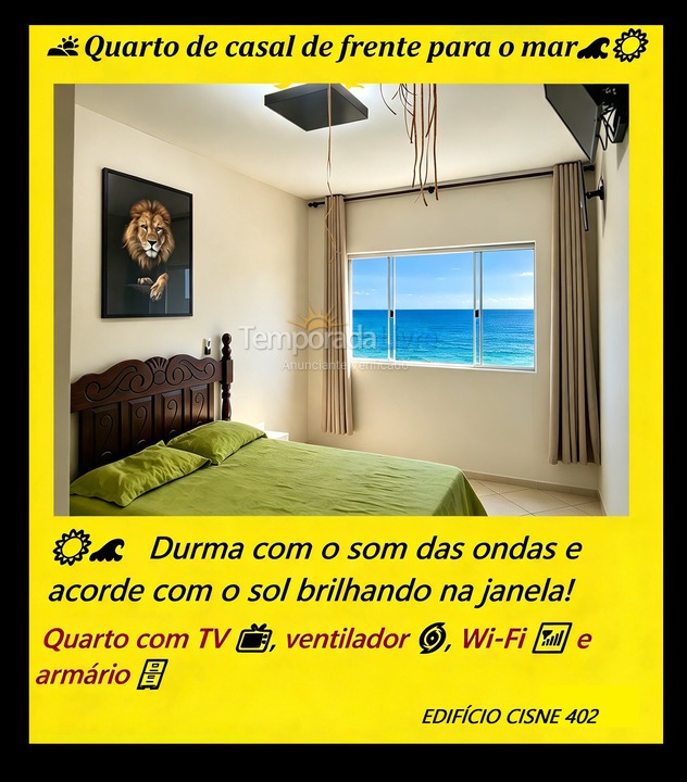 Apartamento para aluguel de temporada em Guarapari (Praia do Morro)