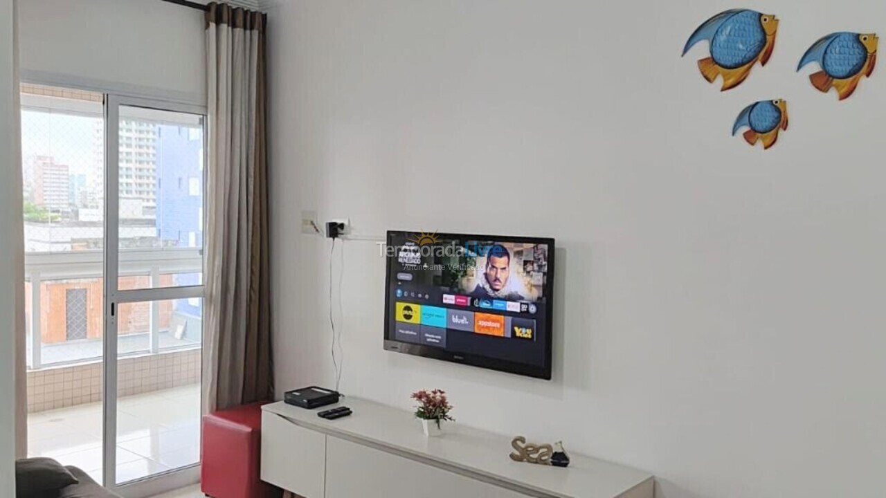 Apartamento para aluguel de temporada em Praia Grande (Aviação)