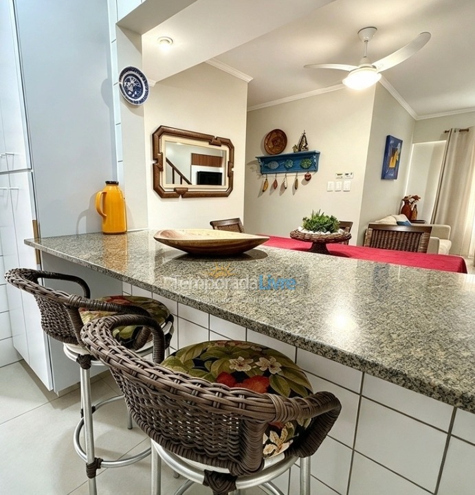 Apartment for vacation rental in Ubatuba (Praia Grande)