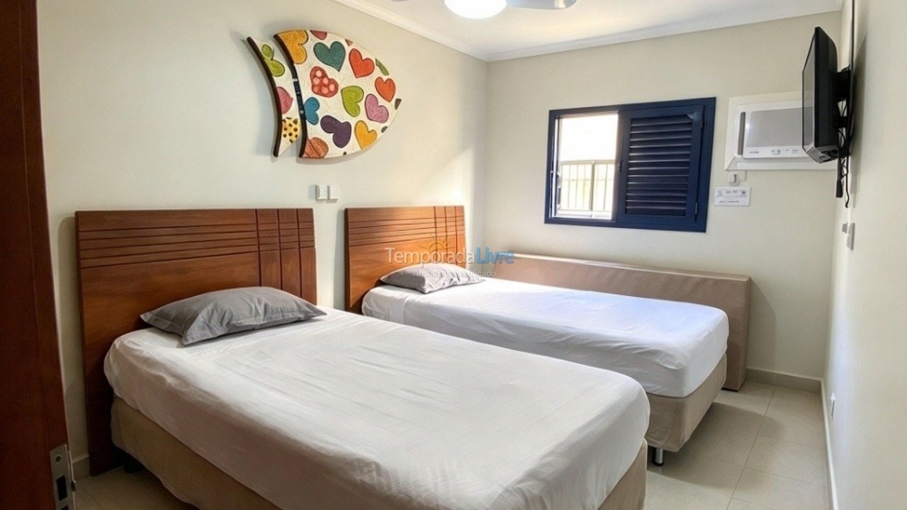 Apartment for vacation rental in Ubatuba (Praia Grande)