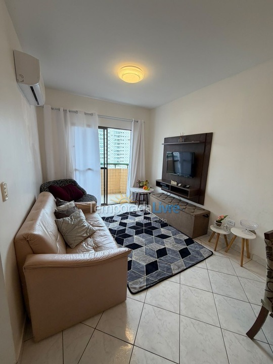 Apartment for vacation rental in Praia Grande (Praia do Caiçara)