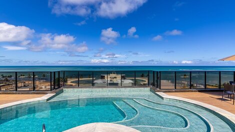 PV311 | Apt Mobiliado com Piscina Vista Panorâmica