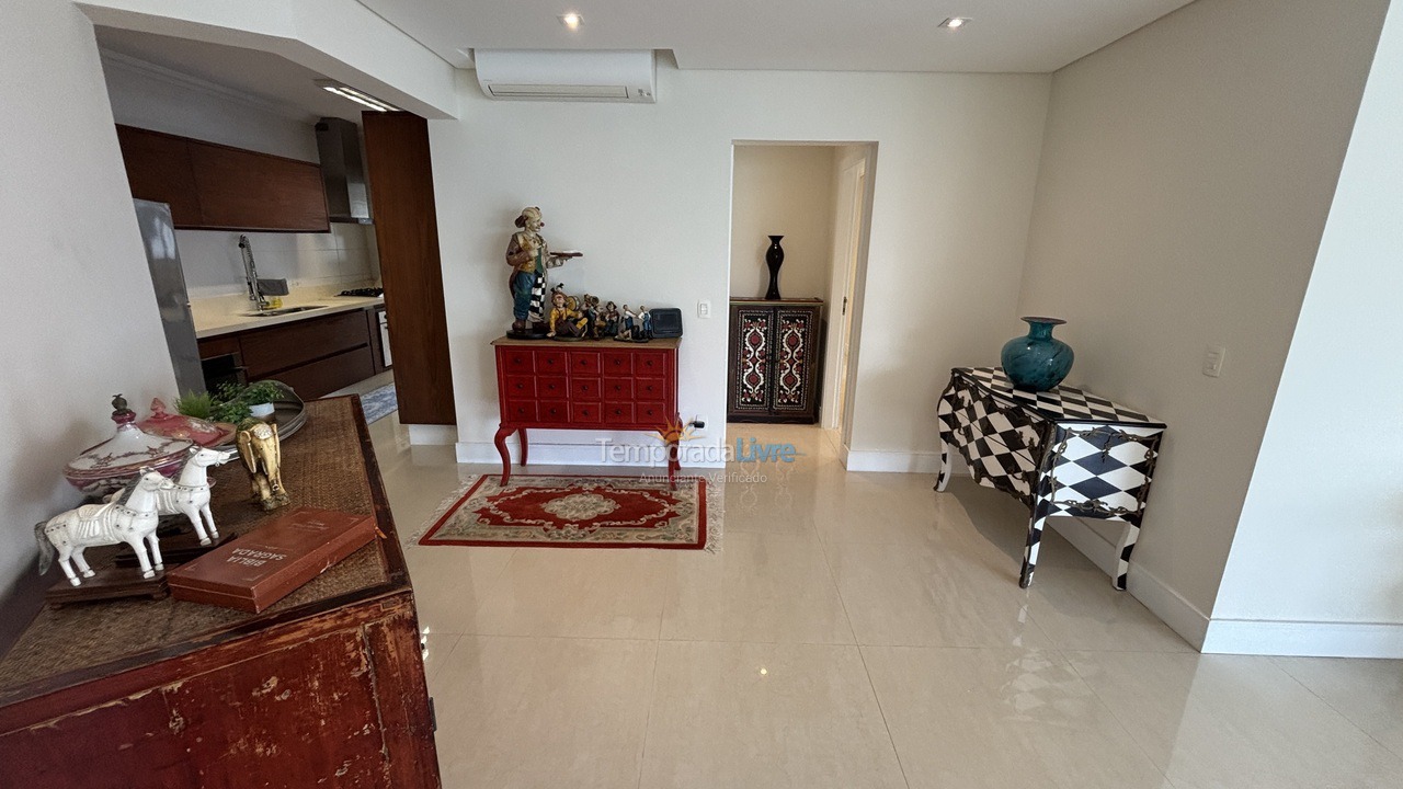 Apartamento para aluguel de temporada em Bertioga (Riviera de São Lourenço)
