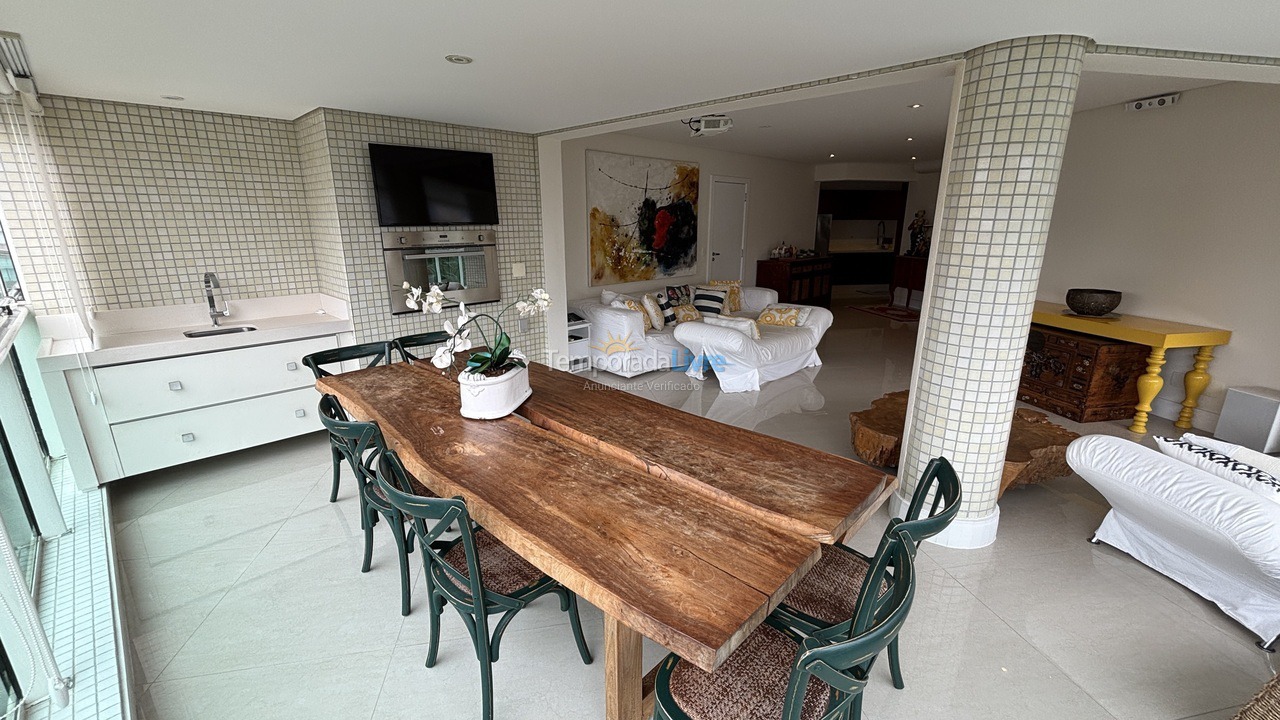 Apartamento para aluguel de temporada em Bertioga (Riviera de São Lourenço)