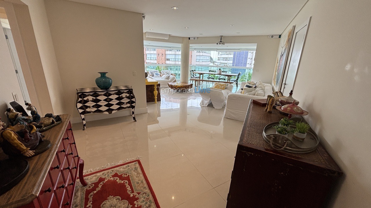 Apartamento para aluguel de temporada em Bertioga (Riviera de São Lourenço)